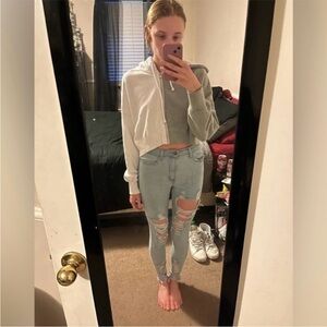 Fashion Nova Ripped Jeans